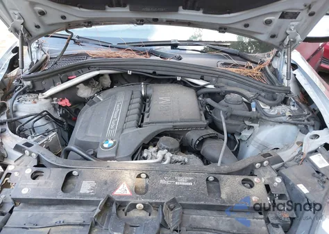 2011 BMW X3 xDrive35I z USA, uszkodzony, nr VIN 5UXWX7C55BL732873